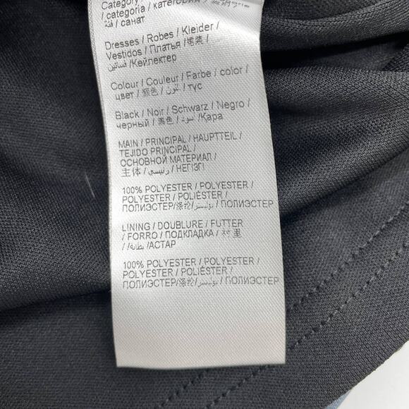 New LOST INK Patterned Ruffle Bell Sleeve Chiffon Dress Womens Sz XXS - Picture 3 of 7